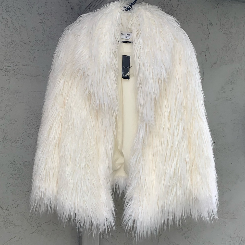 Bebe Faux Fur Jacket